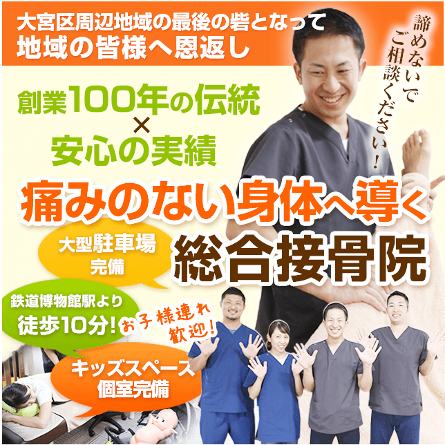 大宮名倉堂接骨院の外観